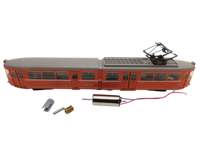 micromotor NA040G motor ombouwset voor Arnold GT 6, Tram, Straßenbahn
