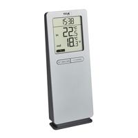 TFA Dostmann Funk-Thermometer LOGOneo 30.3071.54 Draadloze thermometer digitaal Zilver - thumbnail