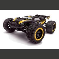 Blackzon Geel Brushed 1:16 RC auto Elektro Monstertruck 4WD 2,4 GHz - thumbnail
