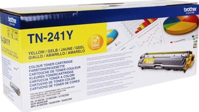 Brother TN-241Y tonercartridge 1 stuk(s) Origineel Geel Brother TN-241Y tonercartridge 1 stuk(s) Origineel Geel