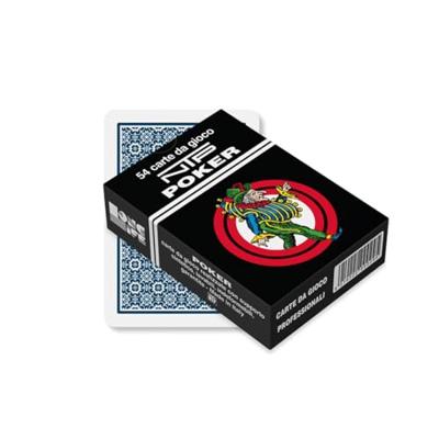 Dal Negro speelkaarten Poker karton blauw Dal Negro speelkaarten Poker karton blauw