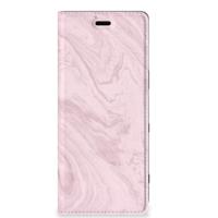 Sony Xperia 5 | Standcase | Marble Pink - Origineel Cadeau Vriendin - thumbnail