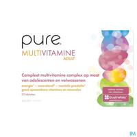 Pure Multivitamine Adult 30 Tabletten - thumbnail