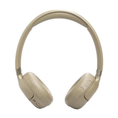 JBL Tune 680NC Beige Draadloze On-Ear Koptelefoon met Adaptive Noise Cancelling
