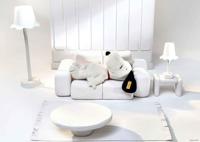 Snoopy knuffel 30 cm STEIFF wit - thumbnail