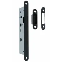 Mauer | Magneet | Smal Loopslot | Smaldeurslot | 4445 | F 35 mm | Zwarte Voorplaat - thumbnail