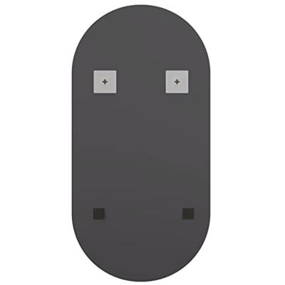 VidaXL Spiegel met led-verlichting ovaal 60x30 cm glas