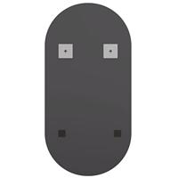 VidaXL Spiegel met led-verlichting ovaal 80x40 cm glas - thumbnail