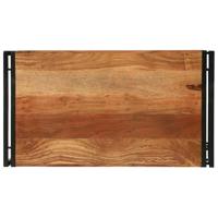 Salontafel Bruin 90 x 50 x 38 cm Massief acaciahout - thumbnail