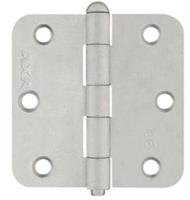 AXA scharnier - 76x76mm - RVS afgerond - 1105-24-83/E - thumbnail