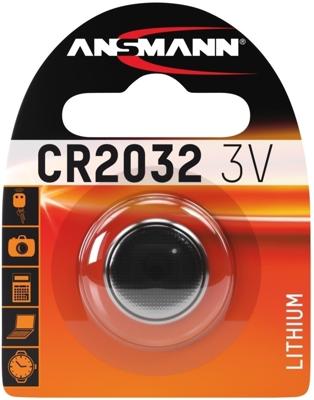 Ansmann knoopcel lithium coin cell cr2032, 3v - thumbnail