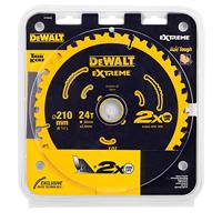 DEWALT DT20432-QZ Cirkelzaagblad 210 x 30 x 2.4 mm Aantal tanden: 24 1 stuk(s) - thumbnail