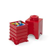 Room Copenhagen LEGO Storage Brick 1 Rood opbergdoos - thumbnail