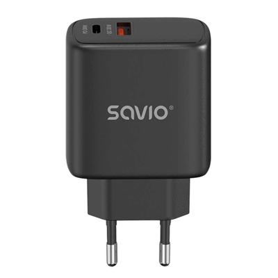 SAVIO LA-06/B USB Quick Charge Power Delivery 3.0 30W Interne lader