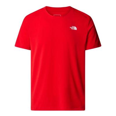 The North Face Lightning Alpine S/S T-shirt Heren High Risk Red S