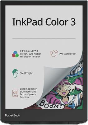 PocketBook InkPad Color 3 e-Reader grijs - thumbnail