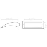 Zwembadfontijn 30x9x26 cm roestvrij staal zilverkleurig - thumbnail
