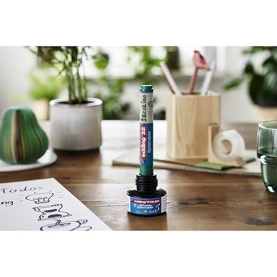 Edding 4-32003 Flipchartmarker 32 EcoLine Beitelpunt 1 - 5 mm Blauw 1 stuk(s)
