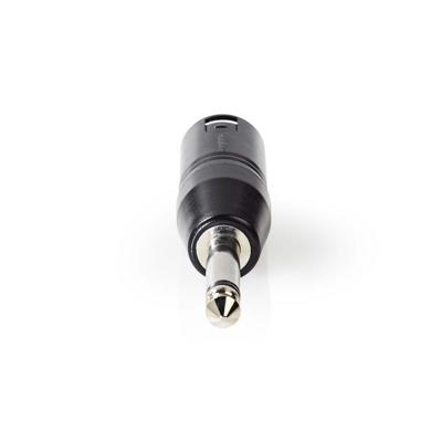 Nedis XLR-Adapter | XLR 3-Pins Male naar 6,35 mm Male | 1 stuks - COTP15942BK COTP15942BK