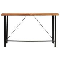 Bartafel 180x70x107 cm massief acaciahout en ijzer - thumbnail