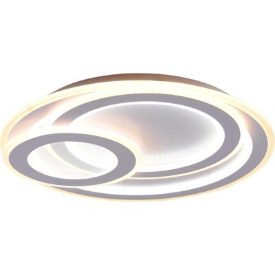 LED Plafondlamp 74W - Dimbare Kleurinstelling & Afstandsbediening - Mat Wit