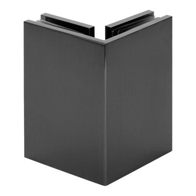 BRAUER Hoekbevestiging 2 stuks PVD gunmetal geborsteld BRAUER Hoekbevestiging 2 stuks PVD gunmetal geborsteld