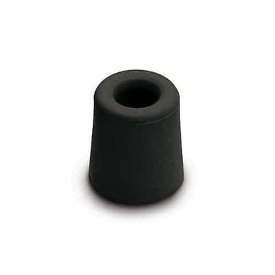 Deurbuffer rubber zwart 24mm