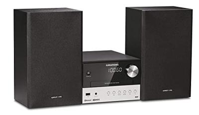 Grundig CMS 3000 Stereoset DAB+, Bluetooth, CD, USB, AUX 2 x 15 W Zwart, Zilver Grundig CMS 3000 Stereoset DAB+, Bluetooth, CD, USB, AUX 2 x 15 W Zwart, Zilver