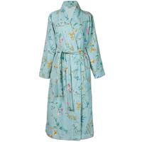Pip Studio Pip Studio Les Fleurs Bathrobe Blue L - thumbnail