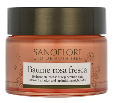 Sanoflore - Sanaflore Baume Rosa Fresca Night Balm 50 ml Nacht crème