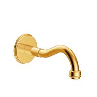 Kraanhals Tres Clasic Inbouw Uitloop 21 cm Goud - thumbnail