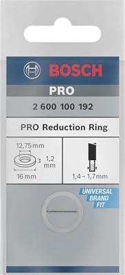 Bosch Accessories 2600100192 Bosch Power Tools Reduceerring 16 x 12.75 x 1.2 mm 1 stuk(s)
