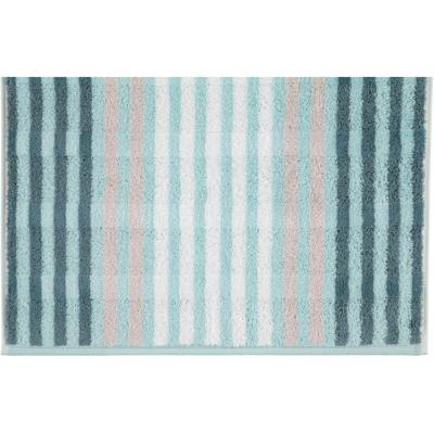 Cawö Cawö Noblesse Seasons Gastendoekje Streifen - mint - 30x50