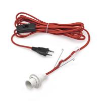 Konstsmide 2998-550 Aansluitset voor kerstster Gloeilamp, LED Rood Schakelaar - thumbnail