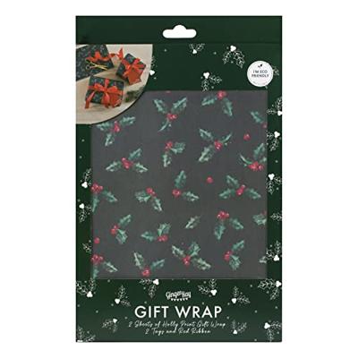 Kerst Cadeauverpakking Set Hulst