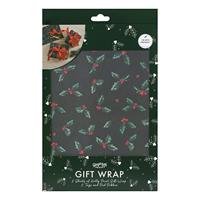 Kerst Cadeauverpakking Set Hulst - thumbnail