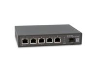 LevelOne Switch 6x GE GEP-0625 2.5GbE 57W 8xPoE+ sw - thumbnail