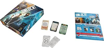 Ruimte Cowboys | Ontgrendelen! : Spelavonturen | Nu uitpakken | Bordspel | vanaf 10 jaar | 1 tot 6 spelers | 60 minuten