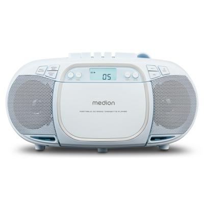 Radio CD - MEDION - FM - 2x2,2W RMS - Blauw
