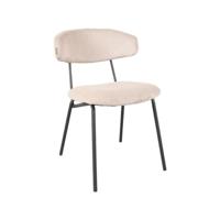 LABEL51 Eetkamerstoel 'Zack' Rib, kleur Naturel - thumbnail