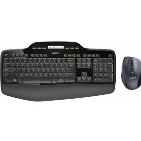 Logitech Wireless Desktop MK710 toetsenbord RF Draadloos QWERTY Engels Zwart Logitech Wireless Desktop MK710 toetsenbord RF Draadloos QWERTY Engels Zwart