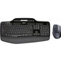 Logitech Wireless Desktop MK710 toetsenbord RF Draadloos QWERTY Engels Zwart - thumbnail