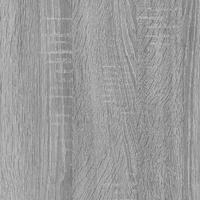 Schoenenkast 70x36x60 cm bewerkt hout sonoma grijs - thumbnail