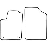 Automatten passend voor Citroen Berlingo 1997-2005 (alleen voor) TMCI510 - thumbnail