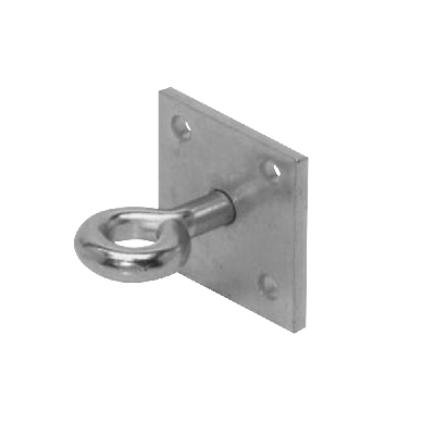 GB oog op plaat 40x40 4 verzinkt etiket | 25 stuks - GB74468