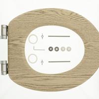 Tiger Toiletzitting Scaffold Softclose Hout Steigerhout - thumbnail