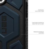 UAG Monarch Pro MagSafe Case Cover Apple iPhone 16 Pro Max Blauw Stootbestendig - thumbnail