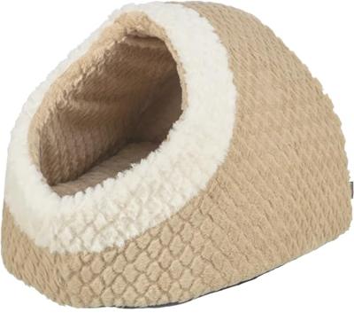 Trixie kattenmand iglo kaline mio lichtbruin / creme