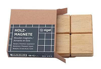 Sigel SI-BA211 Magneten Vierkant 4 Stuk