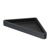 Hoekplanchet Geesa Frame Zwart Geesa - thumbnail